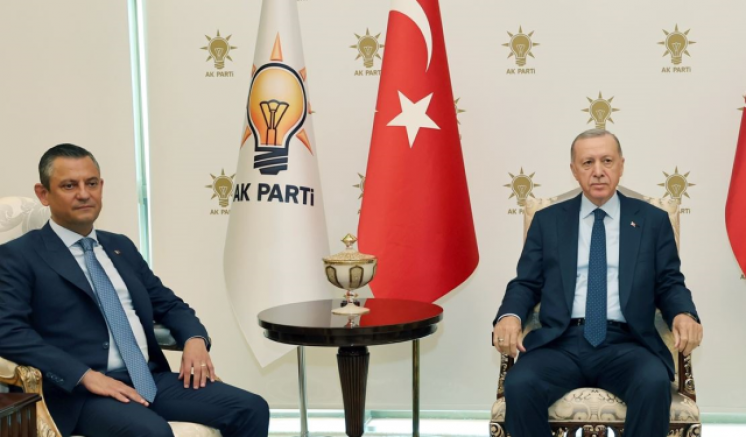 Cumhurbaşkanı Erdoğan ve CHP lideri Özel arasındaki görüşme sona erdi