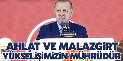Başkan Erdoğan Ahlat'ta