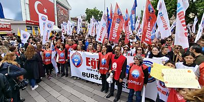 Bursa’da öğretmenler ayakta: “Eğitimde şiddet yasası istiyoruz”