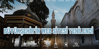 Büyükşehir'in Web Sitesi Yenilendi