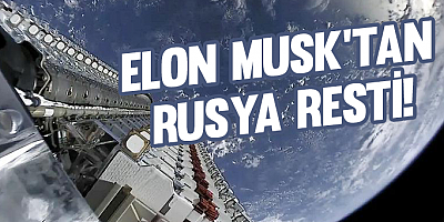 Elon Musk'tan Rusya resti!