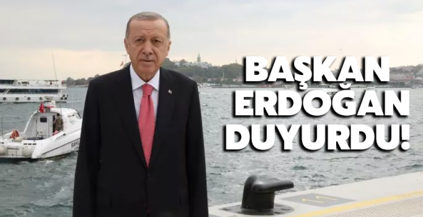 Erdoğan, İstanbul'da duyurdu: Ait oldukları topraklara kavuşturduk!