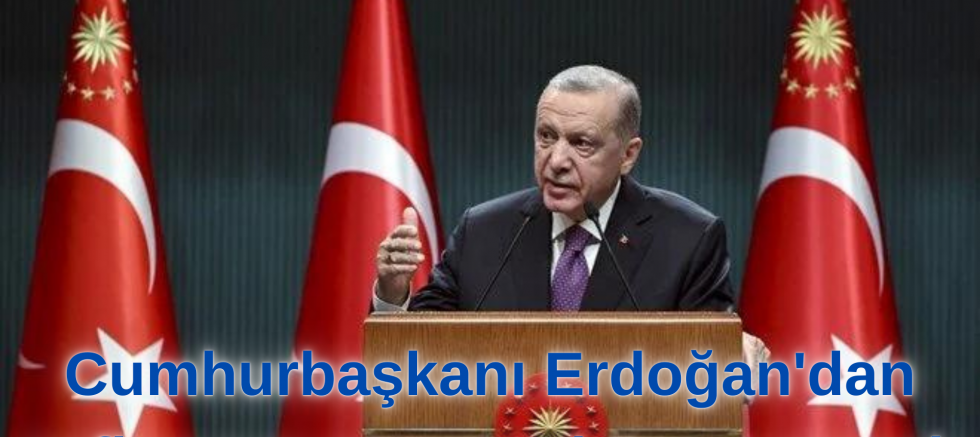 Kabine toplantısı sona erdi, Cumhurbaşkanı Erdoğan'dan enflasyon ve asgari ücret mesajı