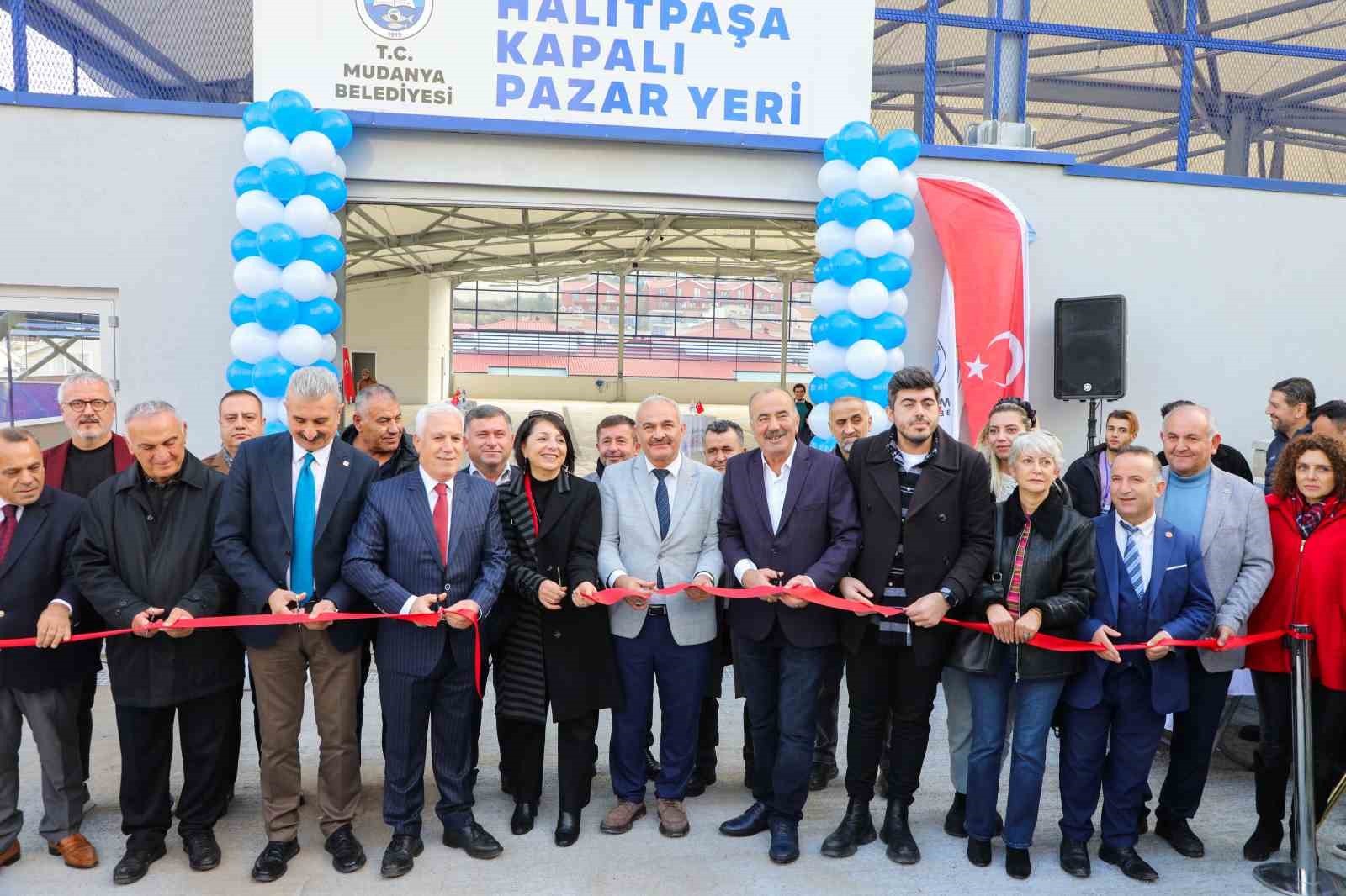 Mudanya Belediyesi Kapalı Pazar Yeri Açıldı