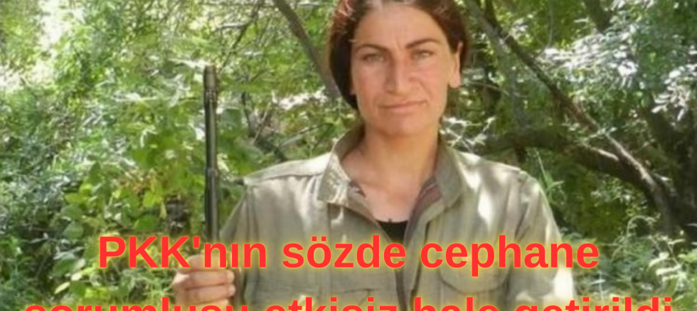 PKK'nın sözde cephane sorumlusu etkisiz hale getirildi