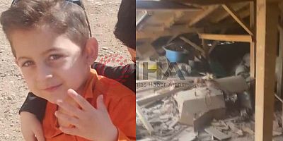 5 yaşındaki Hasan'a mezar olan binanın görüntüleri ortaya çıktı