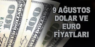 9 Ağustos Dolar ve Euro Fiyatları Ne Kadar?