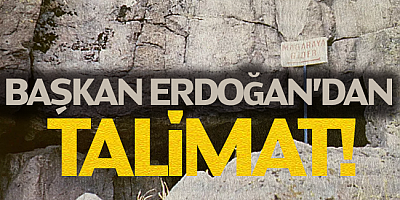 Başkan Erdoğan'dan 'Hüseyin Gazi Mağarası' talimatı