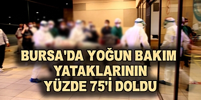 Bursa'da Yoğun Bakım Yataklarının Yüzde 75İ' Doldu