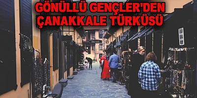 Bursa'nın Tarihî Mekanlarında Çanakkale Türküsünü Seslendirdiler