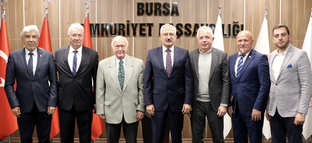 Bursaspor Yönetimi, Bursa Cumhuriyet Başsavcısı Ramazan Solmazı Ziyaret Etti