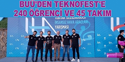 BUÜ'den Teknofest'e 240 Öğrenci Ve 45 Takım
