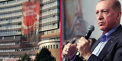 Cumhurbaşkanı Erdoğan: CHP'nin pankartına tepki