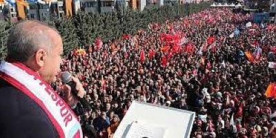 Cumhurbaşkanı Erdoğan, Sancaktepe mitinginde konuşuyor