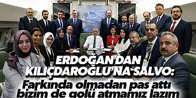 Erdoğan'dan Kılıçdaroğluna salvo: Farkında olmadan pas attı bizim de golü atmamız lazım