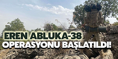 Eren Abluka-38 Şehit Jandarma Er Cem Havale Operasyonu başlatıldı