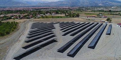 Erzincan'da 990 KW'lik Güneş Enerji Santralinde Elektrik Üretimine Geçildi