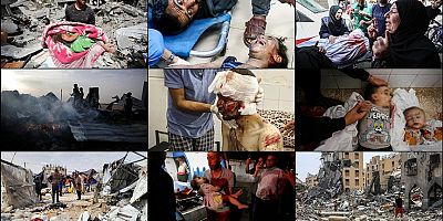 İsrail ordusu Gazze'de 235 günde 3 bin 222 katliam gerçekleştirdi