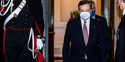 İtalya'da Draghi Hükümeti Senato'da Güvenoyu