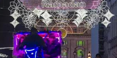 Londra'nın ünlü caddesinde Ramazan coşkusu