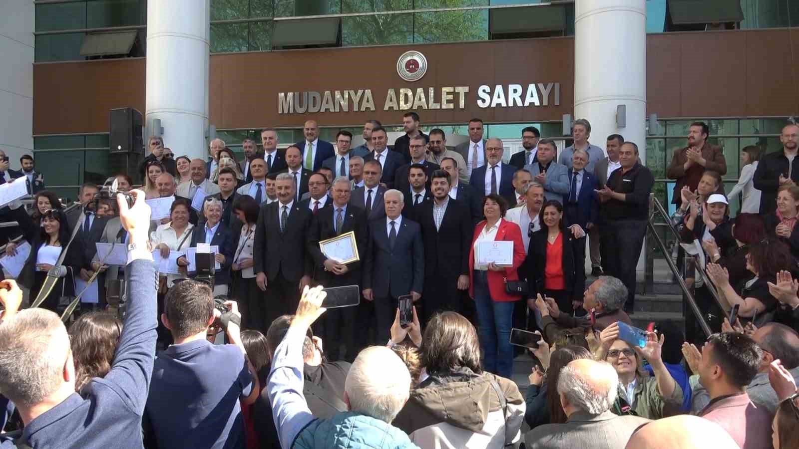 Mudanya Belediye Başkanı Deniz Dalgıç Göreve Resmen Başladı