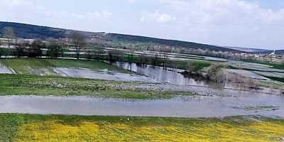 Mudanya'da Tarım Arazileri Sular Altında Kaldı