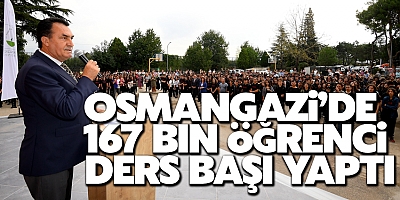 Osmangazi'de 167 Bin Öğrenci Ders Başı Yaptı