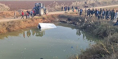 Şanlıurfa'da su kanalına düşen minibüste 8 kaçak göçmen öldü