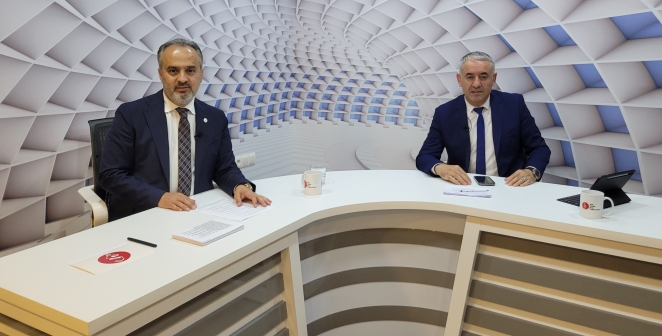 Seçim 2023 programının konuğu, Bursa Büyükşehir Belediye Başkanı Alinur Aktaş